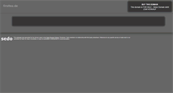 Desktop Screenshot of firsttea.de